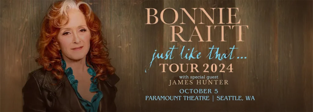 Bonnie Raitt at Paramount Theatre