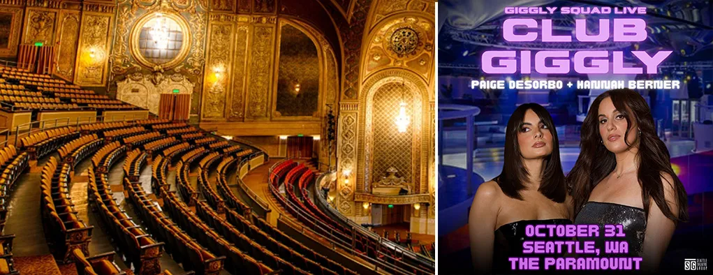 Giggly Squad Podcast at Paramount Theatre