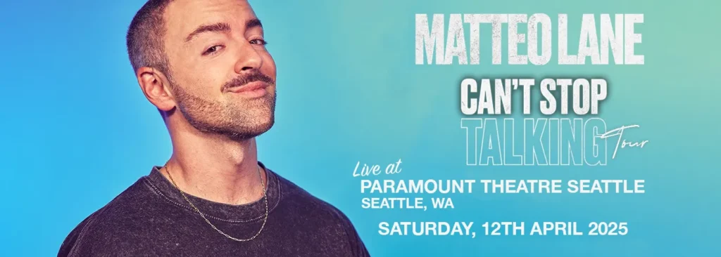 Matteo Lane at Paramount Theatre