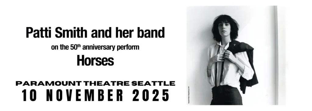 Patti Smith at Paramount Theatre