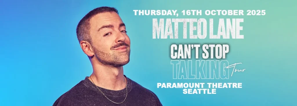 Matteo Lane at Paramount Theatre