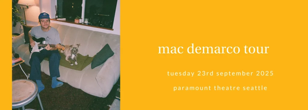 Mac DeMarco at Paramount Theatre