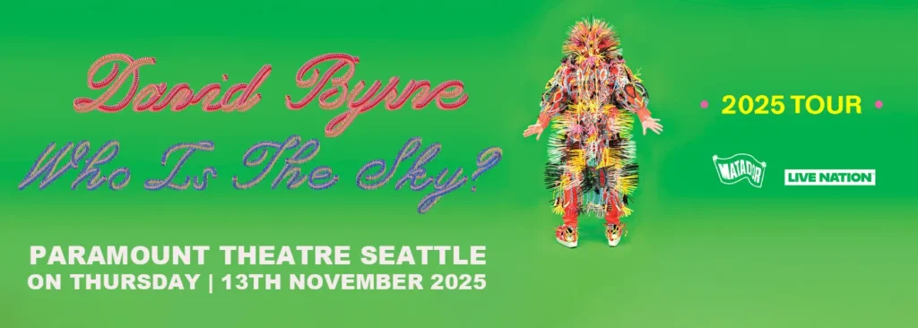David Byrne at Paramount Theatre