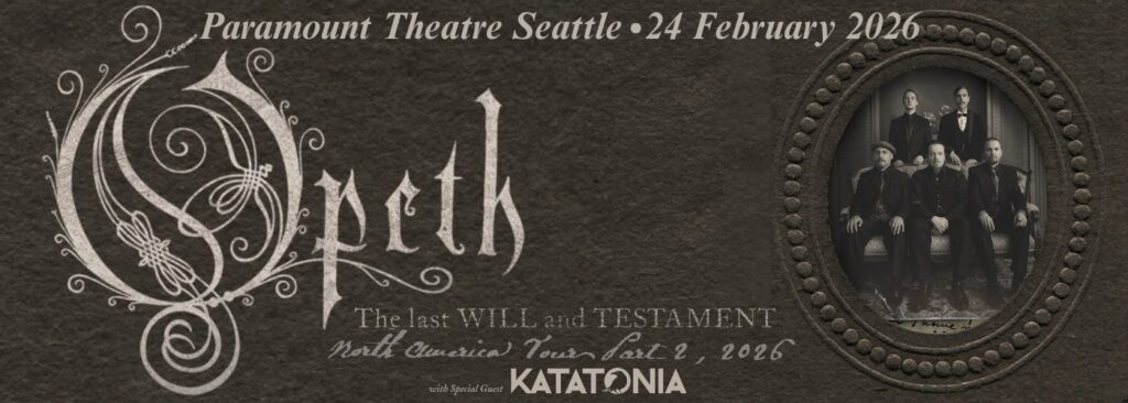 Opeth at Paramount Theatre