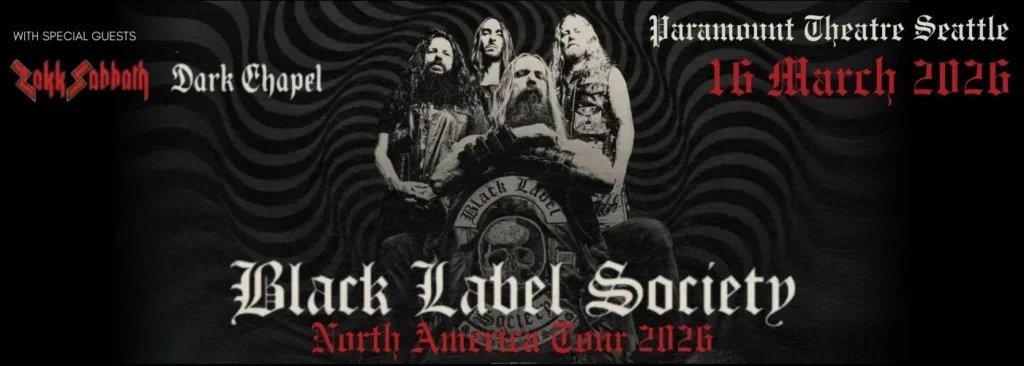 Black Label Society at Paramount Theatre